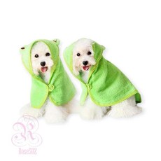 로공이 목욕가운 스몰 애견샤워가운 강아지가운, 1개