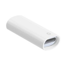 애플 연필 여성용 미니 8 핀 커넥터 충전 어댑터 여성용 케이블 변환기 홈 오피스 쉬운 충전기 액세서리, 하얀색