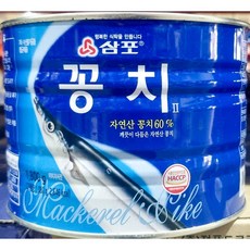 삼포 꽁치 캔 1.8k x6업소용 식자재 식당용 단체 급식용 식재료 대용량, 6개, 1.8kg
