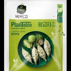비비고 플랜테이블 왕교자만두(대체육) CJ 420G, 1개