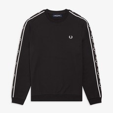 [본사정품] 프레드페리 [Authentic] Taped Shoulder Sweatshirt(102)