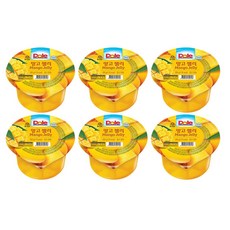 Dole 과일 컵젤리 망고젤리 6개입, 200g, 6개