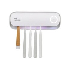 USB 스마트 칫솔 UV 살균기, White, 1개