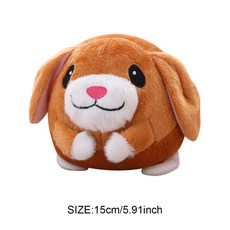 전자 반려견 음악 진동 튀는 점프 봉제 공 재미있는 인터랙티브, 1.Puppy
