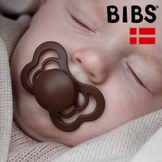 BIBS 빕스 덴마크 천연 실리콘 꾸뛰르 쪽쪽이 1단계, 우드척