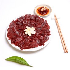 [고진담] 당일도축 대구뭉티기 한우생고기 300g, 뭉티기 300g, 양념장 추가 안함, 1개