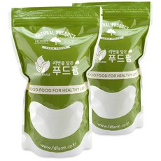 푸드팜 자일리톨 가루 크리스탈, 2개, 500g