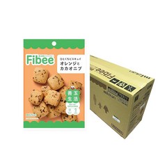 미쓰칸 Fibee 히토쿠치 비스큐이 오렌지와 카카오닙 35g×100봉지 (건강 간식 오카라) 발효성식이섬유식이섬유 ミツカン Fibee ひとくちビスキュイ オレンジとカカオニブ 35g×, 100개, 35g