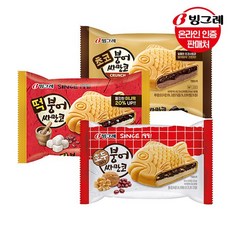 빙그레 빙그레 붕어싸만코/빵또아 24개 세트/떡붕어/초코/호두/소프트/레드벨벳, 1개입
