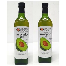 초슨푸즈 아보카도 오일, 1L, 2개
