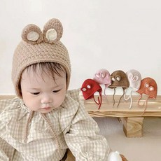 신생아딸국질모자