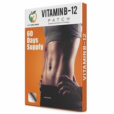 Veru Wellness Vitamin B12 Patch for Energy Boost - 60 Day Supply Patches Transdermal Self Adhesive with 10, One Size, One Color