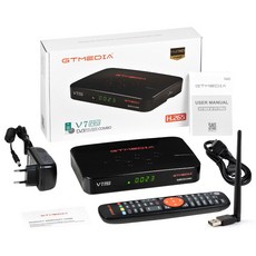 1080P HD DVB S2 GTmedia V7 PRO Mars 조합 위성 TV 수신기 T T2 USB 와이파이 지원 BISS 자동 롤 DRE, 02 V7 PRO USB WIFI_02 EU Plug, 1개