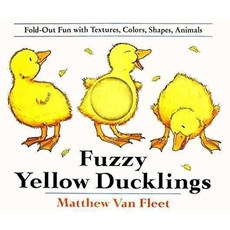 Fuzzy Yellow Ducklings:Fold-out Fun with Textures Colors Shapes Animals, Dial Books