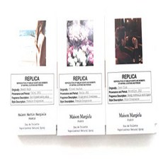 Maison Martin Margiela Replica Eau de Parfum 3 samples - .04 oz. each ; Jazz club Beach walk Flow, 1