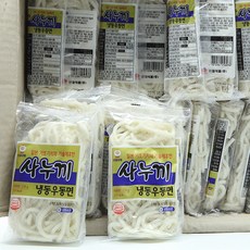 천일 냉동 사누끼 우동면 230g x 40입 1박스, 단품
