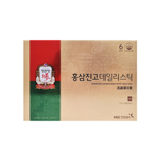 정관장 홍삼진고 데일리스틱 홍삼진액 선물포장 쇼핑백포함, 1개, 20포