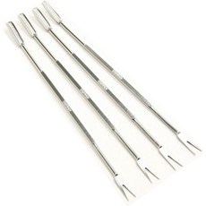 노르프로 스테인리스 스틸 해산물 포크 6.75인치 | 팩당 4개 | 1팩, 1개