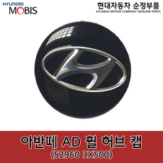 아반떼(MD/AD)휠캡 - 529603X500 / 52960 3X500 / i30(GD/PD) /아이오닉하이브리드(AE)/벨로스터(JS)/ 벨로스터N(JSN)/아이오닉전기(AEE), 1개