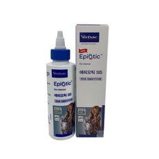  NOF 버박 에피오틱 SIS 이어클리너 강아지 반려견 귀세정제 귀청소제, 125ml, 5개 