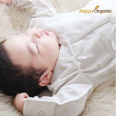 해피오가닉 [해피오가닉]오가닉코튼 베이비램 배냇저고리