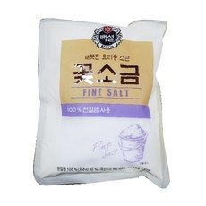 백설 꽃소금 3kg, 1개