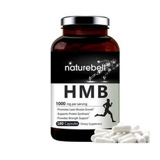 NatureBell 네이처벨 HMB 1000mg 180캡슐, 180정, 1개