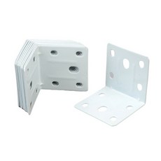 모아몰(MOA-MALL) 다목적 조립 앵글 코너철 대형 10개 대형코너철 다목적코너철 꺽쇠 보강철물 코너철 연결철물 DIY꺽쇠 ㄱ자앵글 조립앵글 앵글