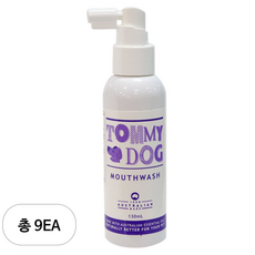 토미독 강아지 구강청결제 랜덤발송, 130ml, 9개