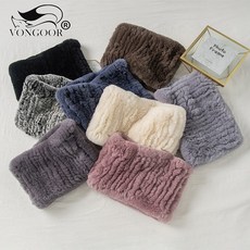 따뜻한 머플러 목도리 머플러 넥워머 렉스퍼 토끼털+후다워머 맨투맨 겨울 블랙 밍크 양면