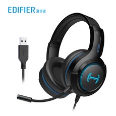 게이밍헤드셋 EDIFIER G30이어폰 헤드폰 e-sports소음차단 데스크탑컴퓨터 스피커 작은소리듣기 스마트폰 노트북 유선마이크 그램스타일 사이버펑크 2077, C01-공식모델, T02-블랙네이비