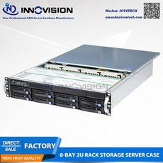 [해외] 2U 8 베이 스왑 랙 서버 섀시 6GBPS 백플레인 S26508 및 650 W 중복 PSU ADDTIONAL 2*2.5 &QUOT;HOTSWAP BAYS, 상세내용표시, 상세내용표시