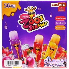 [코스빅몰] 쥬스트로우 아이스바 30ml x 56입