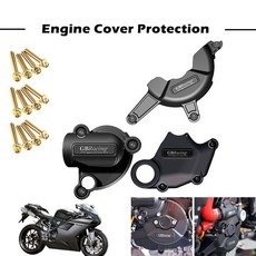 오토바이 엔진 커버 보호 케이스 GB 레이싱 DUCATI 1198 2007 2011 GBRacing, One set (3)-GD, 1개