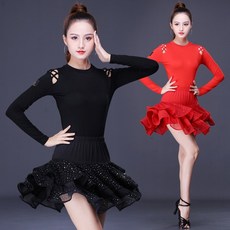 도레미 샤이닝 프릴 레이스 댄스복 밴딩 스커트 12종, 9
