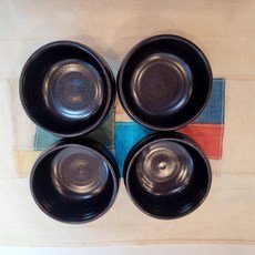 옹기 동동주잔 막걸리잔 옹기후식잔 4새세트, 옹기잔 4개, 4개