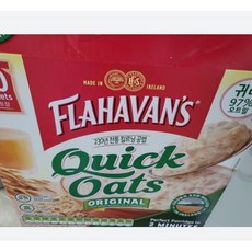 플라하반퀵오트밀이유식