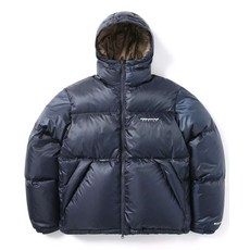 디스이즈네버댓 숏패딩 PERTEX Recycled Down Jacket Navy