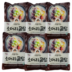 시집가는농산 시집가는 소머리 곰탕 600g x6개 즉석국 즉석탕, 6개