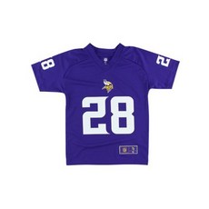 NFL 소년 피터슨 브이넥 스웨트 셔츠 보라색