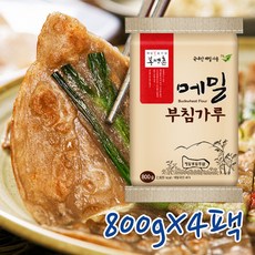 봉평촌 국내산 메밀로 만든 고소하고 쫄깃한 메밀전 부침개 다용도 메밀 부침가루 800g