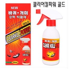 클리어킬 파워골드 바퀴벌레약 300ml, 상세페이지 참조, 1개