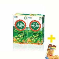 베지밀 달콤한두유 비190ml 48팩 + 피시스낵바베큐맛 15g(증정), 48입, 190ml