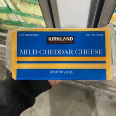 코스트코 커클랜드 시그니춰 마일드 체다 치즈 907g mild cheddar cheese
