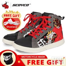 레이싱 Botas 부츠 신발 여름 SCOYCO 부츠 오프로드 오토바이 오토바이 극세사 라이딩 모토크로스 가죽 남성용 Moto, MT058 Red Boots