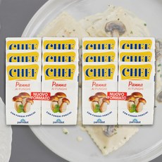 셰프 Chef 쿠킹크림 Panna 버섯, 6개, 125ml