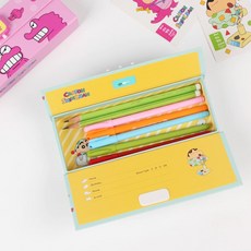 짱구케이스 캐릭터필통 비밀번호필통 흰둥이파우치 초등학생입학선물 학용품