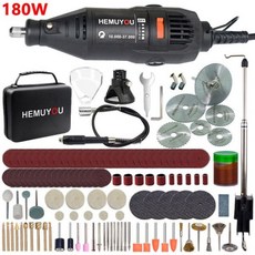 DREMEL 미니 전기 드릴 조각기 회전 연마 기계 180W 전동 공구 가변 속도 펜 액세서리 포함, 4) 21-MTK013,2) EU_2) EU