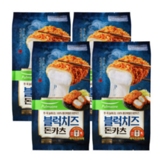 [풀무원] () 블럭치즈 돈카츠 4봉 12팩, 420g, 4개 - 위드잇쌀돈까스