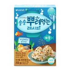 아이배냇 솔솔 뿌려먹는 레시피, 해물, 32g, 6개